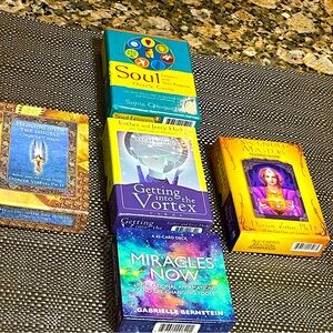 Set the 5 Mixed Oracle/Spiritual Growth Cards